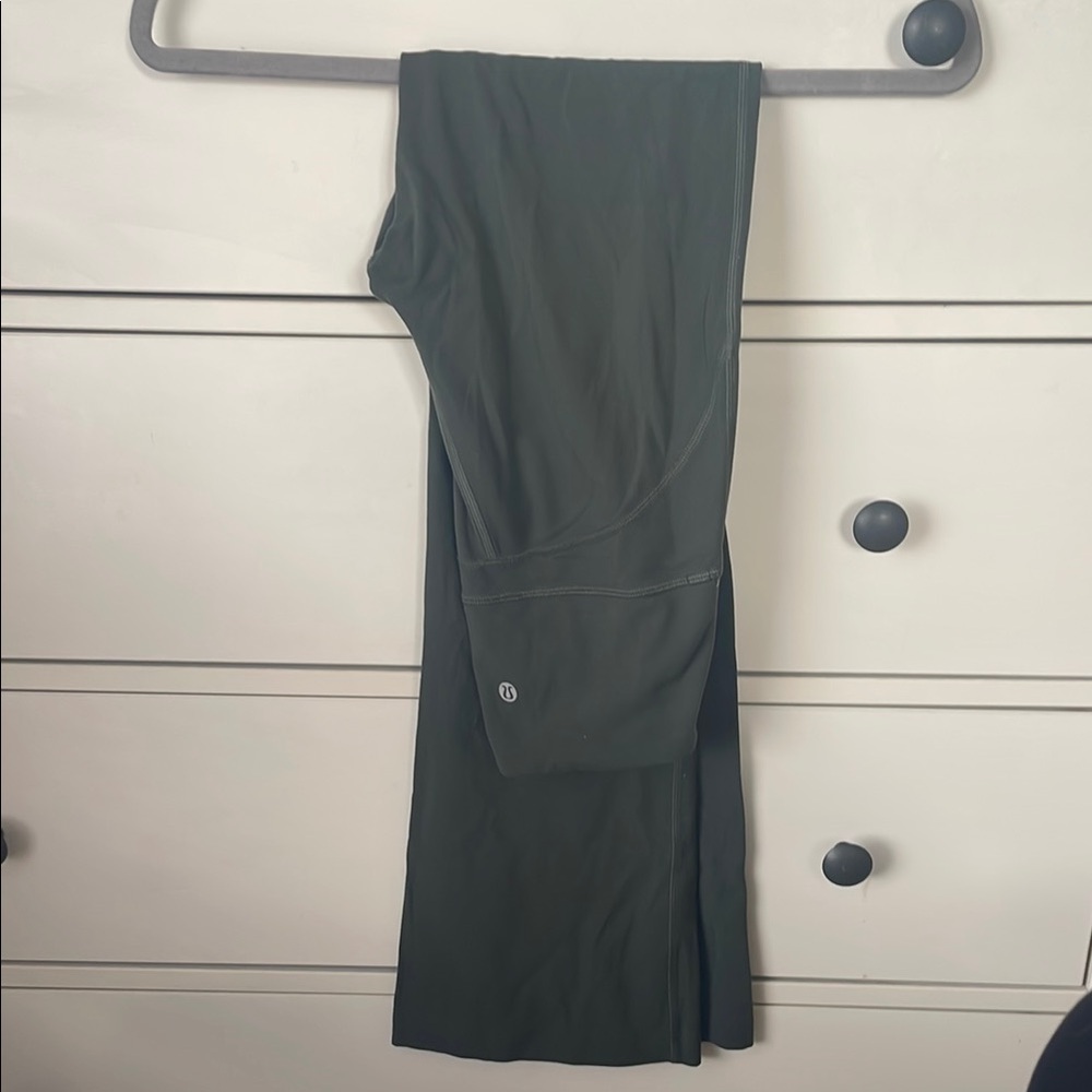 lululemon athletica Green Flare Pants